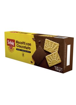 SCHAR BISCOTTO CON CIOCCOLATO 150 G