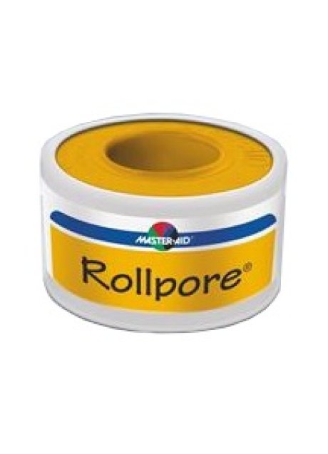 CEROTTO IN ROCCHETTO MASTER-AID ROLLPORE TESSUTO NON TESSUTO5X1,25