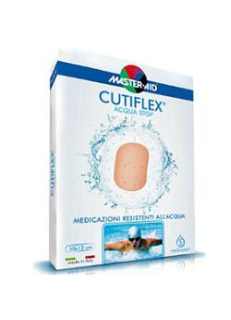 MEDICAZIONE AUTOADESIVA TRASPARENTE IMPERMEABILE MASTER-AIDCUTIFLEXMED 10,5X20 CM 5 PEZZI