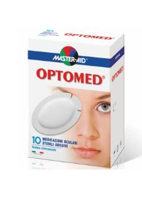 GARZA OCULARE MEDICATA MASTER-AID OPTOMED SUPER 5 PEZZI