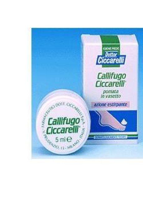 CALLIFUGO IN POMATA PER ESTIRPARE CALLI IGIENEPIEDE CONFEZIONE IN VASO DA 5ML