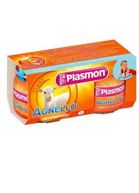 PLASMON OMOGENEIZZATO AGNELLO 80 G X 2 PEZZI