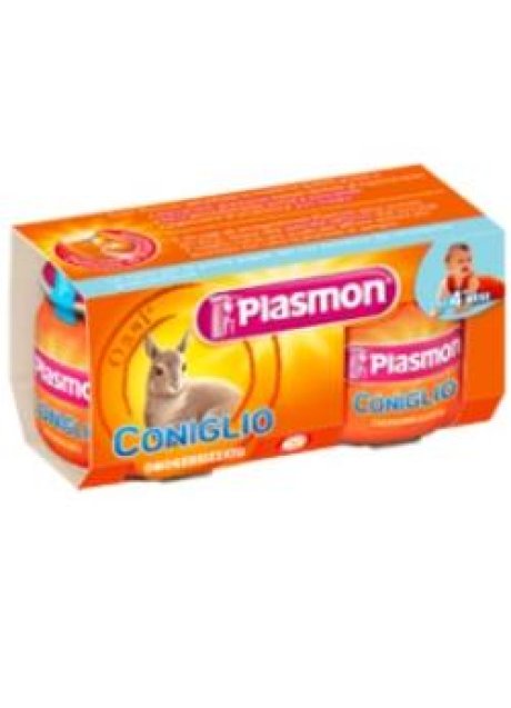 PLASMON OMOGENEIZZATO CONIGLIO 80 G X 2 PEZZI