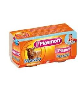 PLASMON OMOGENEIZZATO MANZO 80 G X 2 PEZZI