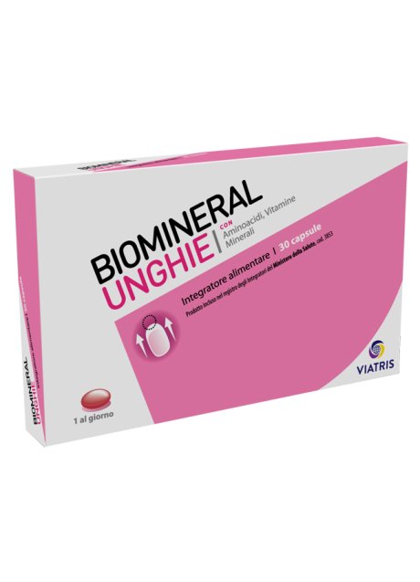 BIOMINERAL UNGHIE 30 CAPSULE