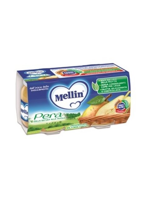 MELLIN OMOGENEIZZATO PERA 100 G 2 PEZZI