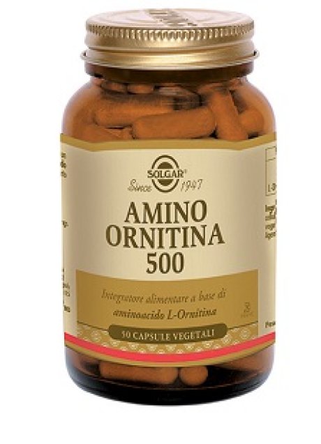 AMINO ORNITINA 500 50CPS SOLGAR