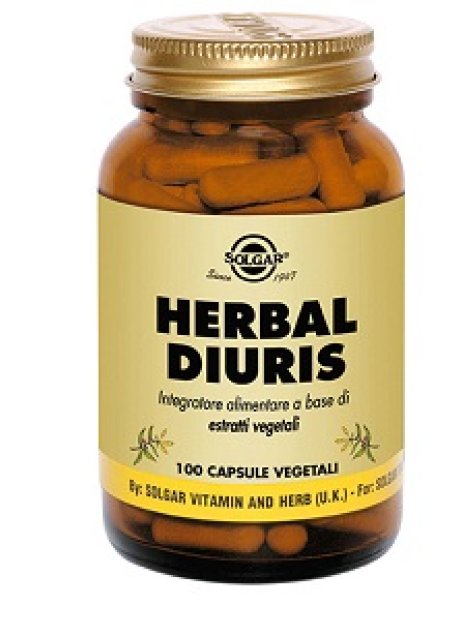 HERBAL DIURIS 100VEGICPS SOLGAR