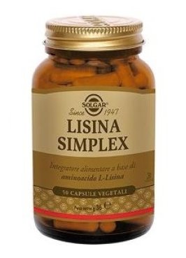 LISINA SIMPLEX 50 CAPSULE VEGETALI