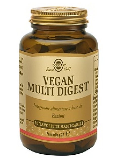 VEGAN MULTI DIGEST 50 TAVOLETTE MASTICABILI