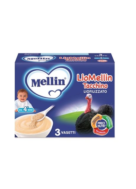 LIOMELLIN TACCHINO LIOFILIZZATO 10 G 3 PEZZI