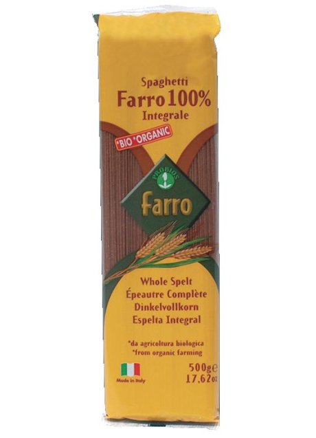 PAS FARRO INTEG SPAGHETTI 500G