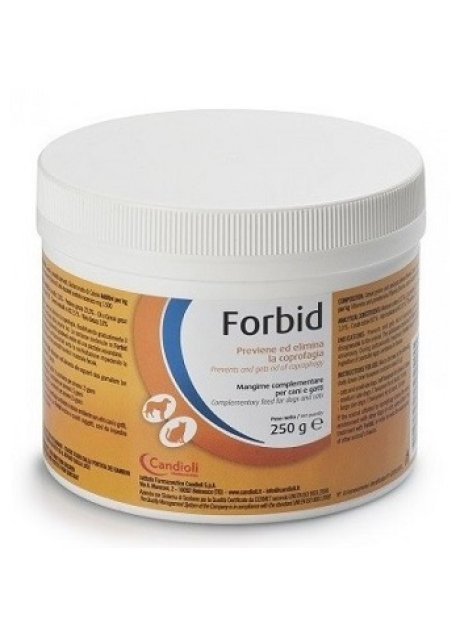 FORBID CANI GATTI POLVERE 250 G