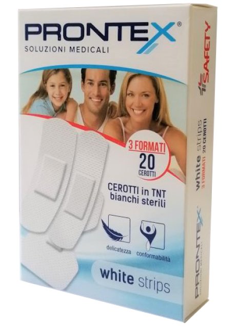 PRONTEX CER WHITE STRIPS 20PZ