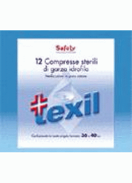 GARZE TEXIL STER 10X10X100 SAF