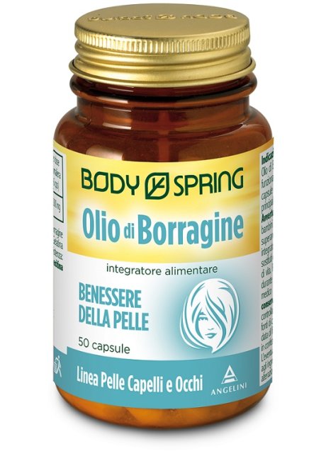 BODY SPRING OLIO DI BORRAGINE 50 CAPSULE MOLLI