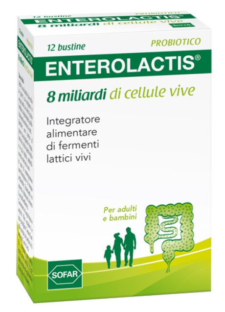 ENTEROLACTIS 12 BUSTINE