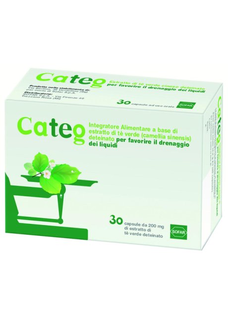 CATEG ESTRATTO THE VERDE 30 CAPSULE