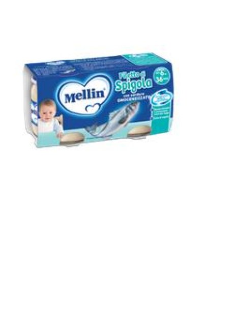 MELLIN OMOGENEIZZATO SPIGOLA 80 G 2 PEZZI