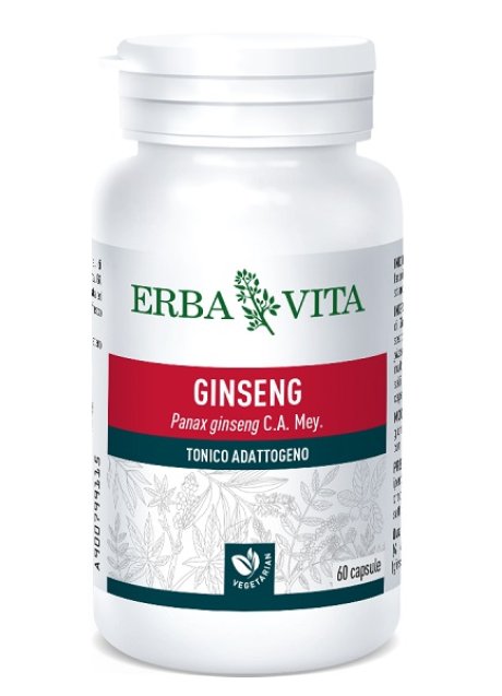 GINSENG 60CAPS 400MG  ERBAVITA