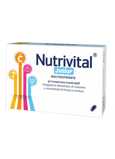 NUTRIVITAL JUNIOR 30 COMPRESSE