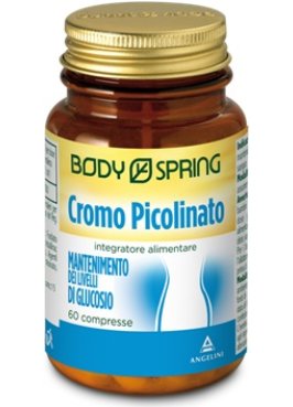 BODY SPRING CROMO PICOLINATO 60 COMPRESSE