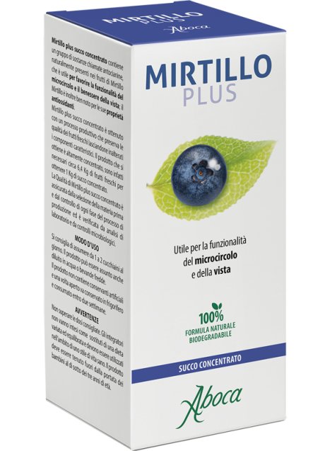 MIRTILLO PLUS SUCCO CONCENTRATO 100 ML