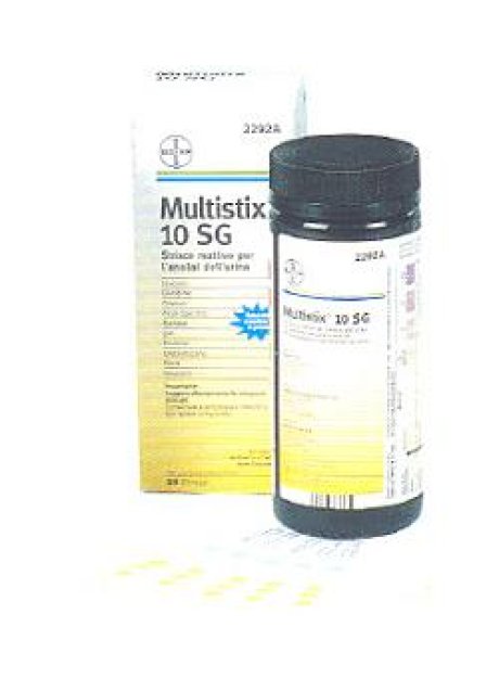 STRISCIA REATTIVA MULTITEST MULTISTIX 10SG 25 PEZZI