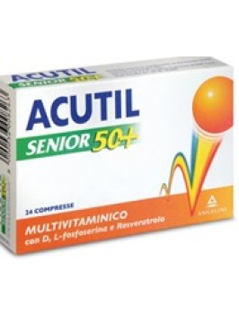 ACUTIL MULTIVITAMINICO SENIOR 50+24 COMPRESSE