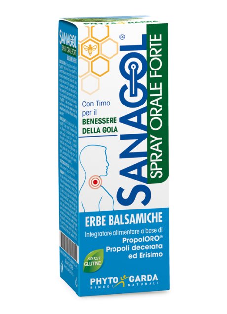 SANAGOL SPRAY FORTE ERBE BALSAMICHE 20 ML