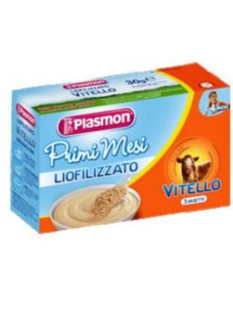 PLASMON LIOFILIZZATO VITELLO 10 G X 3 PEZZI