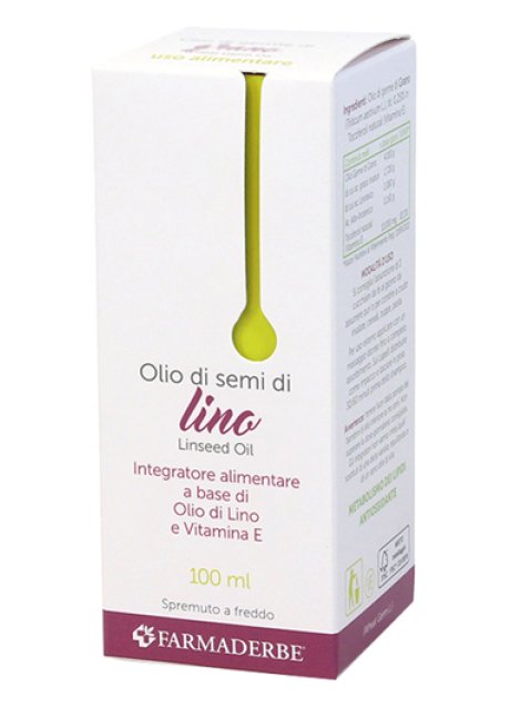 OLIO ALIMENTARE SEMI LINO 100 ML