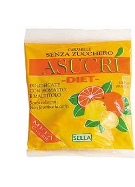 ASUCRI CARAMELLA ARANCIA LIMONE 40 G