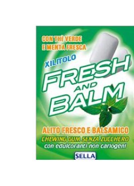 FRESH AND BALM CHEWING GUM 28G