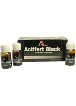 ACTIFORT BLACK 10 FLAC 10ML