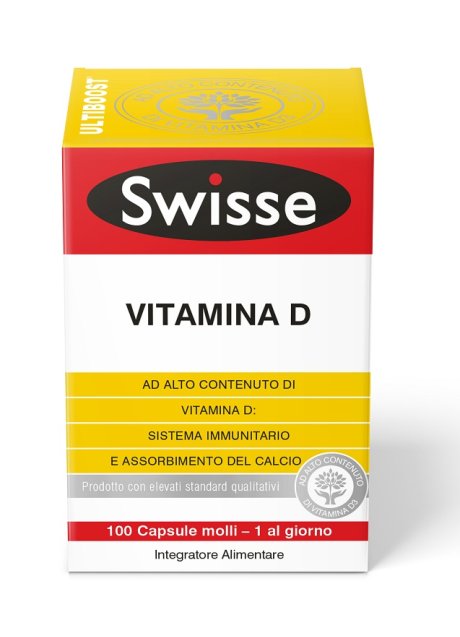 SWISSE VITAMINA D 100 CAPSULE MOLLI