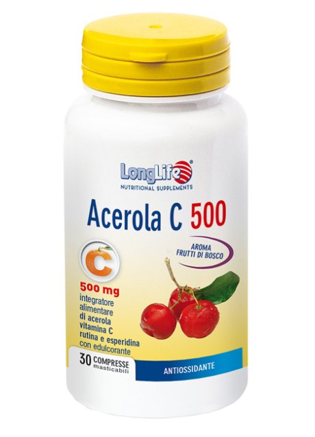 LONGLIFE ACEROLA C500 30 TAVOLETTE