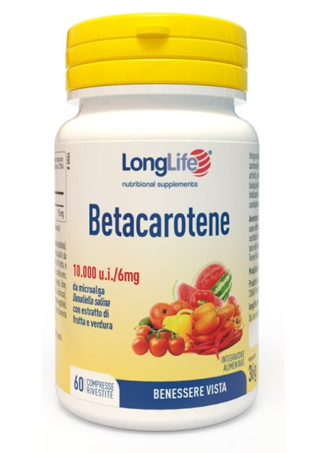 LONGLIFE BETACAROTENE 60 COMPRESSE