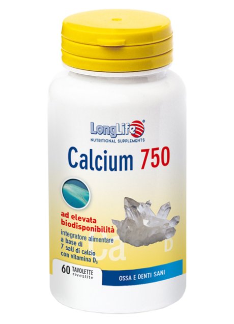 LONGLIFE CALCIUM 750 MG 60 TAVOLETTE