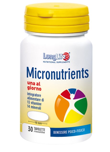 LONGLIFE MICRONUTRIENTS 30 TAVOLETTE