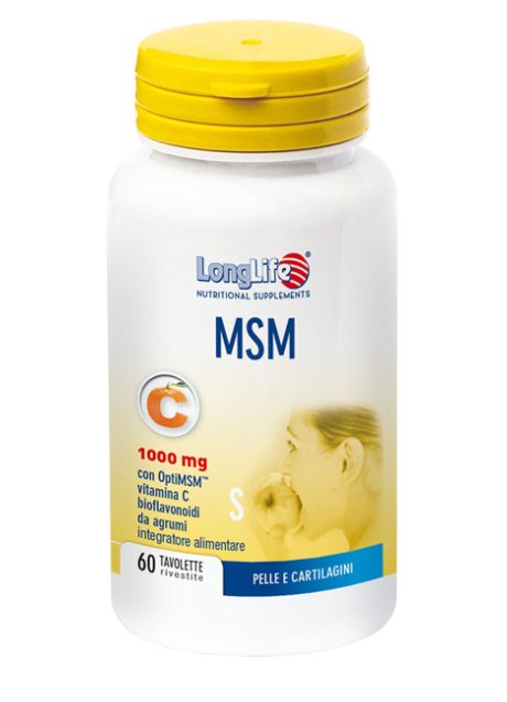 LONGLIFE MSM 1000 MG 60 TAVOLETTE