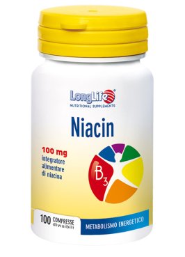 LONGLIFE NIACIN 100 MG 100 COMPRESSE