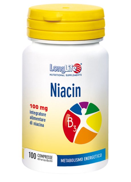 LONGLIFE NIACIN 100 MG 100 COMPRESSE