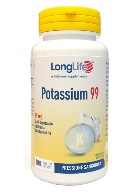 LONGLIFE POTASSIUM 99 100 TAVOLETTE