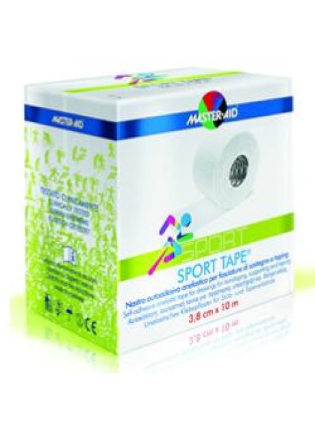 NASTRO AUTOADESIVO ANELASTICO PER FASCIATURE DI SOSTEGNO E TAPING MASTER-AID SPORT 3,8X10