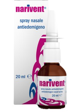 SPRAY NASALE ANTIEDEMIGENO NARIVENT FLACONE 20 ML