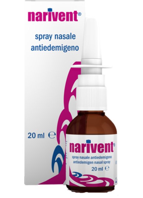 SPRAY NASALE ANTIEDEMIGENO NARIVENT FLACONE 20 ML