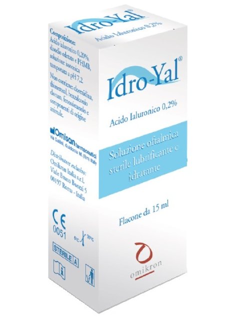 IDRO YAL SOLUZ LUBR 15ML