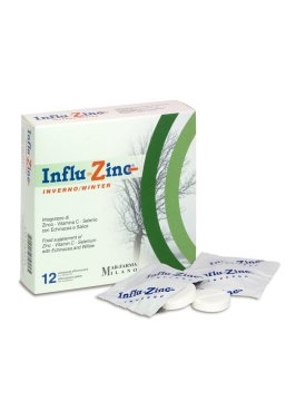 INFLU ZINC INVERN 12CPR EFFERV