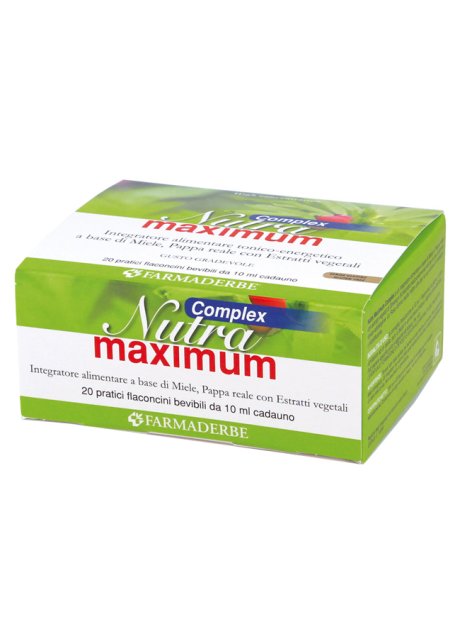 NUTRA MAXIMUM COMPLEX 20FL